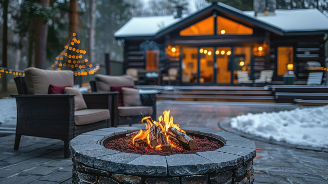 Creating a Cozy Winter Setting