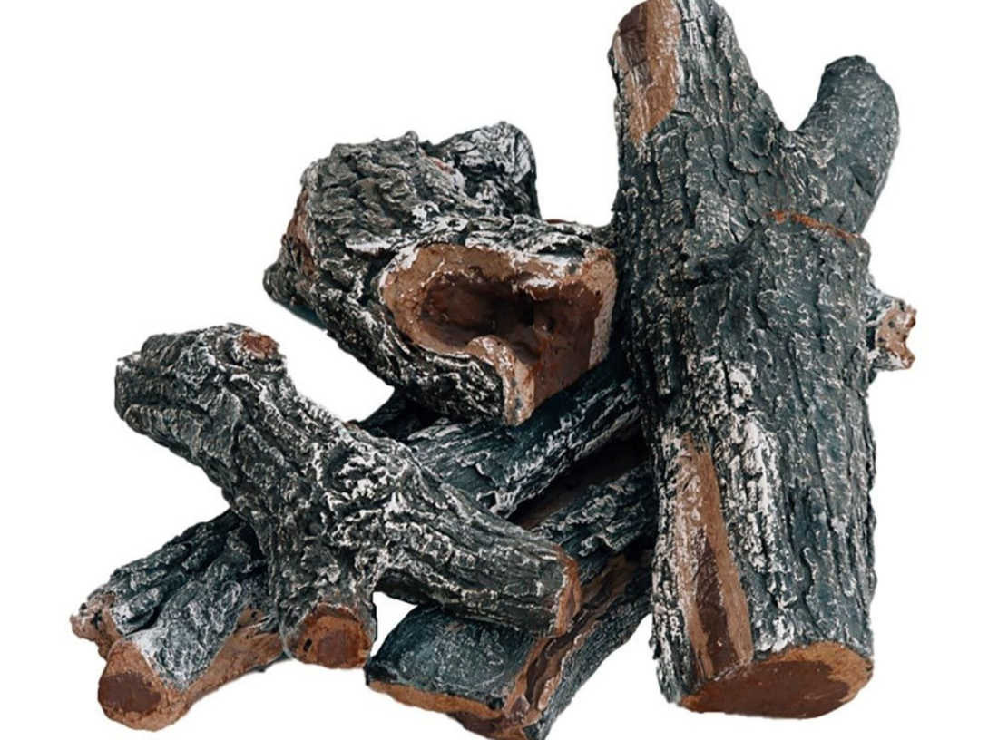 Ceramic, Concrete, and Steel Logs