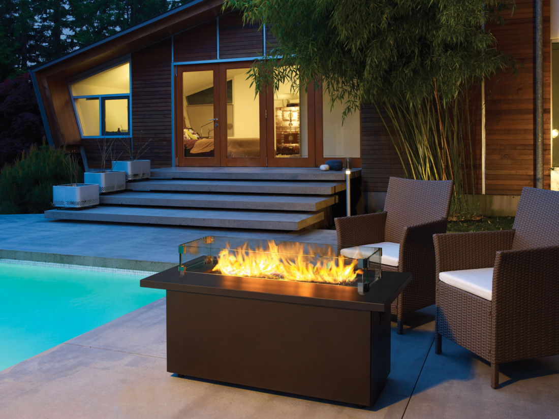 Make Clean-Up Faster and Safer with gas fire features
